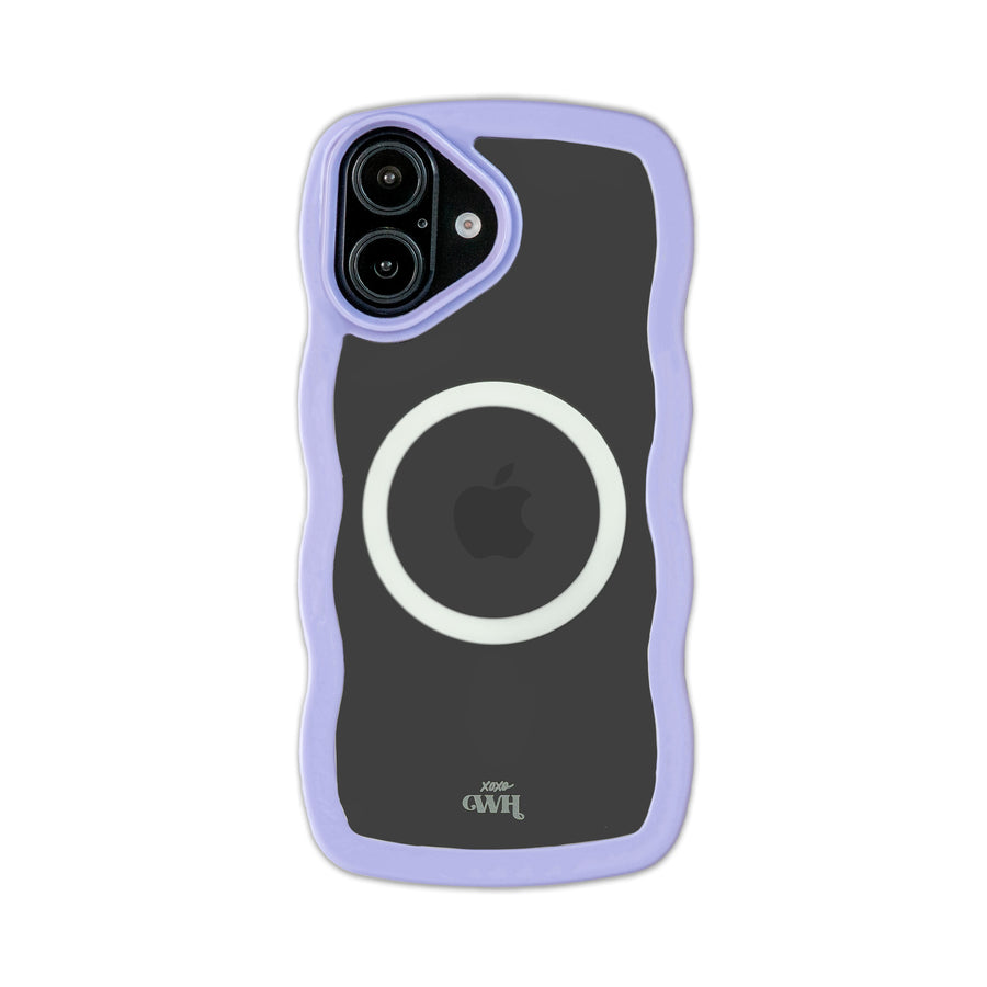xoxo Wildhearts - Wavy Case MagSafe Purple - iPhone 16