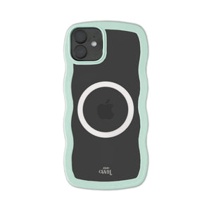 xoxo Wildhearts - Wavy Case MagSafe Mint - iPhone 12