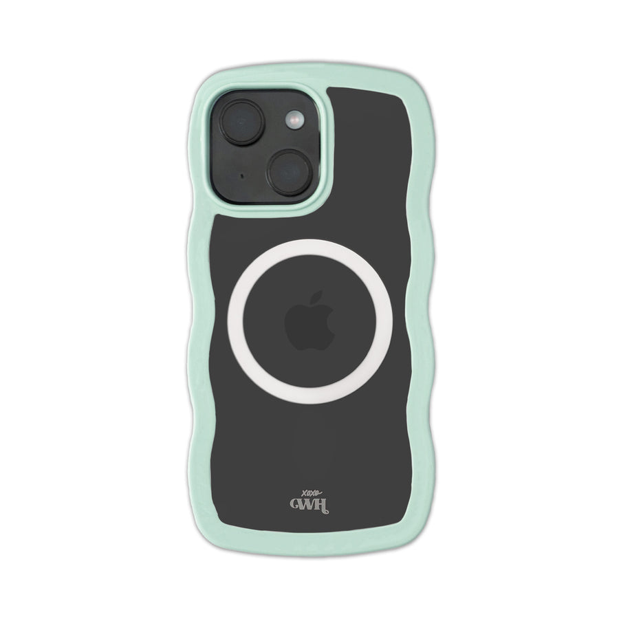 xoxo Wildhearts - Wavy Case MagSafe Mint - iPhone 13