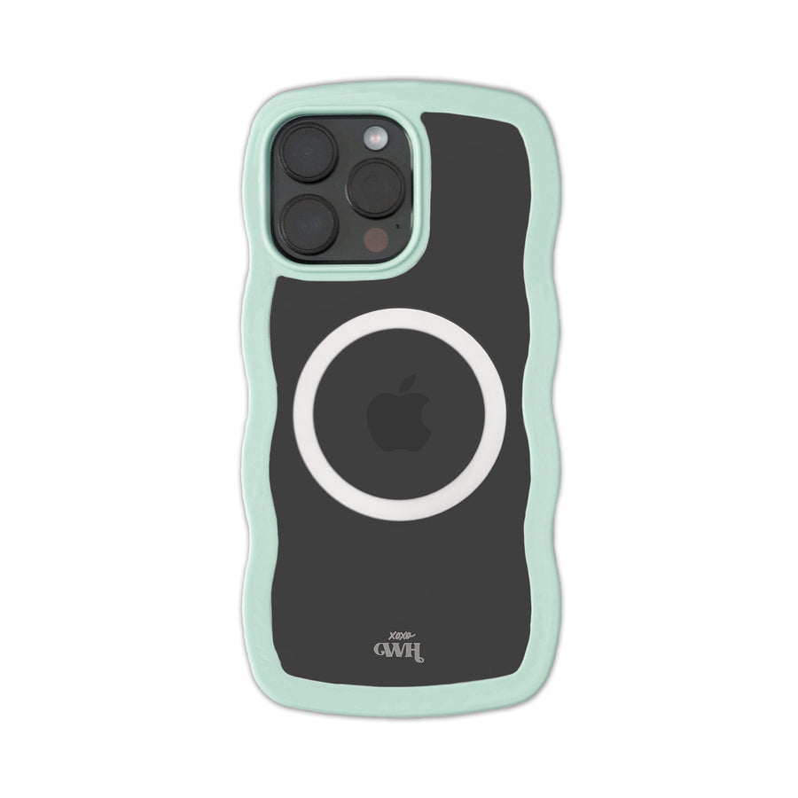 xoxo Wildhearts - Wavy Case MagSafe Mint - iPhone 13 Pro