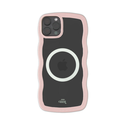 xoxo Wildhearts - Wavy Case MagSafe Pink - iPhone 12 Pro
