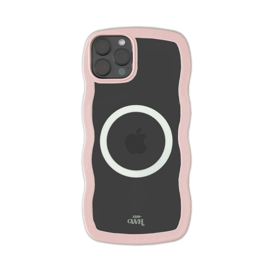 xoxo Wildhearts - Wavy Case MagSafe Pink - iPhone 12 Pro