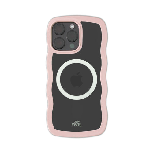 xoxo Wildhearts - Wavy Case MagSafe Pink - iPhone 13 Pro