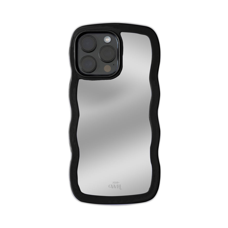 Wavy mirror case Black - iPhone 13 Pro Max