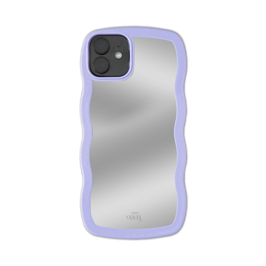 Wavy mirror case Lilac - iPhone 12