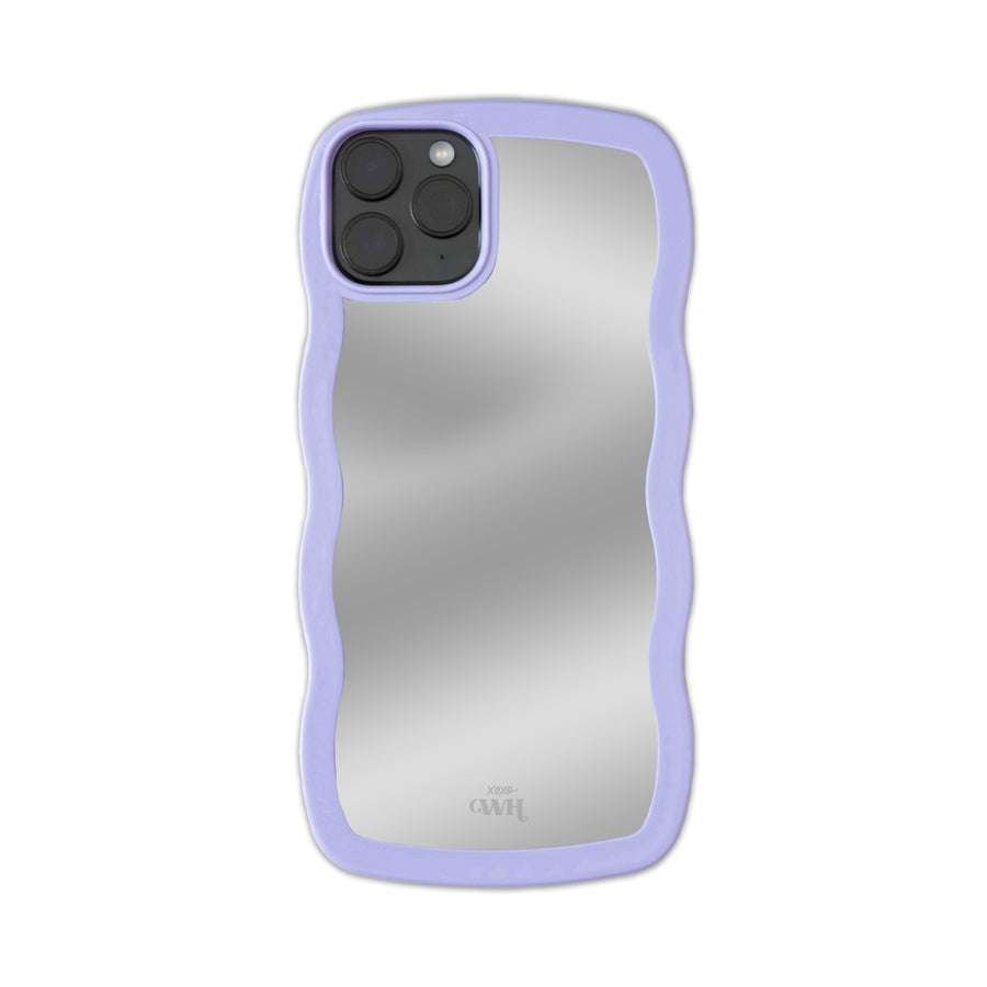 Wavy mirror case Lilac - iPhone 11 Pro