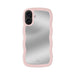 Wavy mirror case Pink - iPhone 16