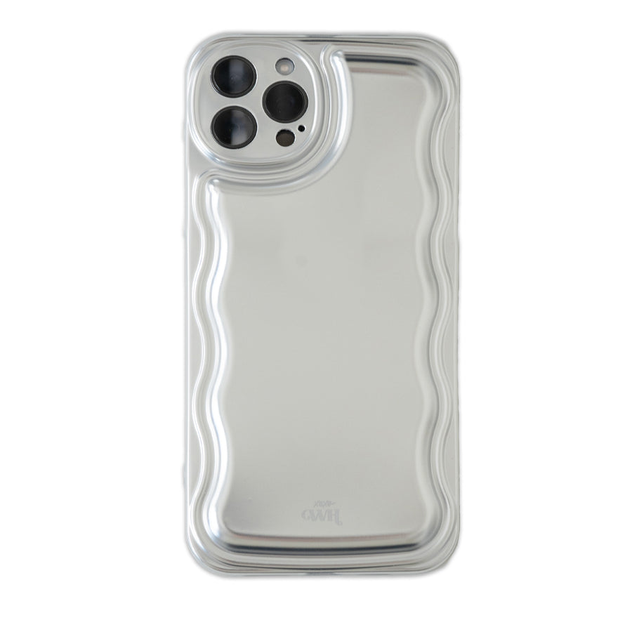 xoxo Wildhearts - Wavy case Silver - iPhone 12 Pro