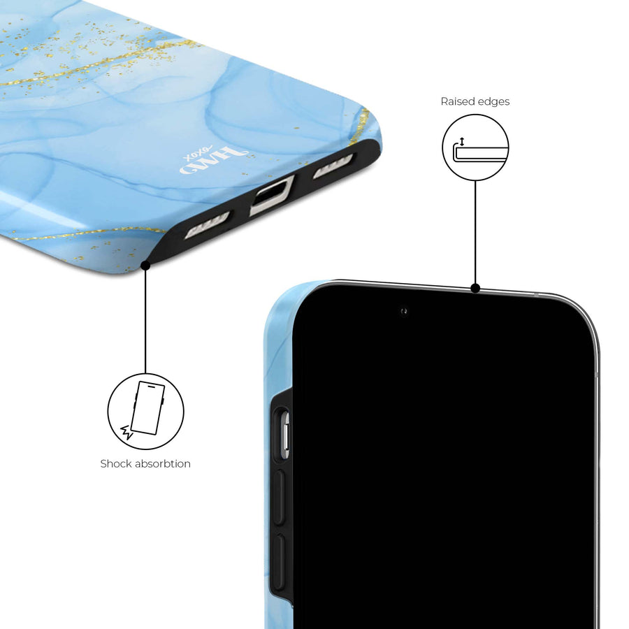 Marble Blue - iPhone 12