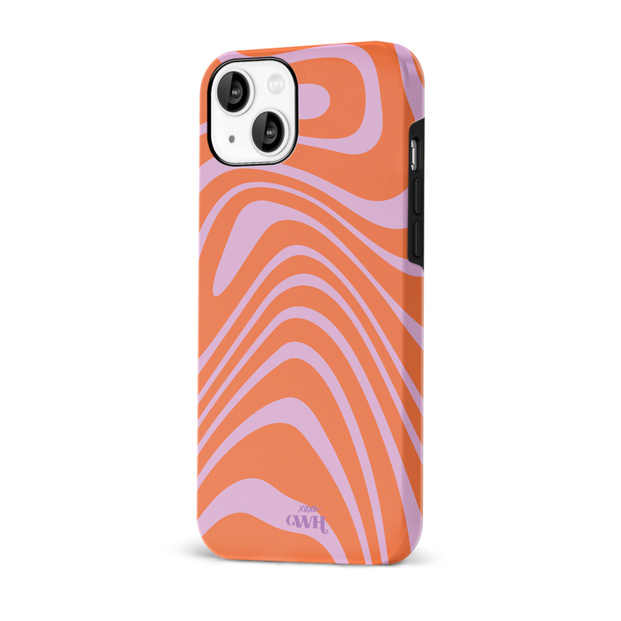 xoxo Wildhearts - Boogie Wonderland Orange MagSafe - Double Layer - iPhone 15