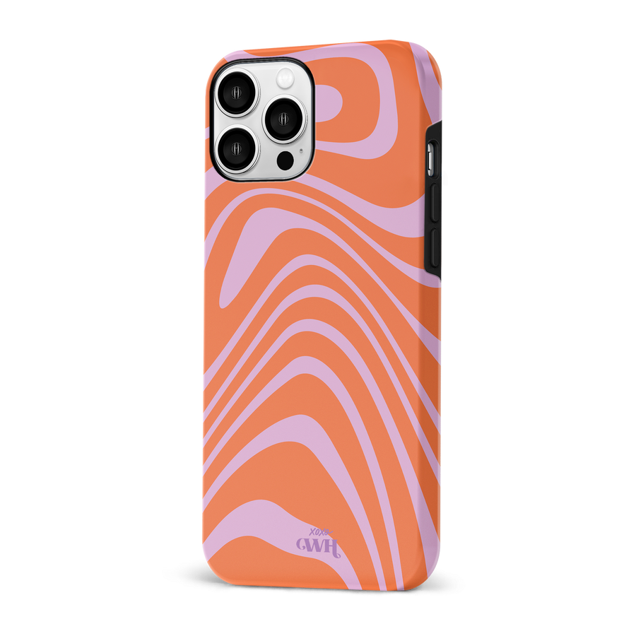 xoxo Wildhearts - Boogie Wonderland Orange MagSafe - Double Layer - iPhone 16 Pro Max