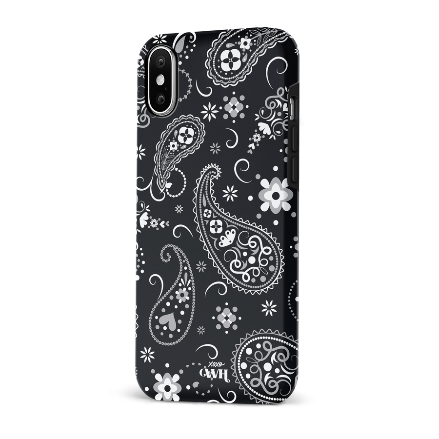 Paisley Dawn Black - iPhone X/XS