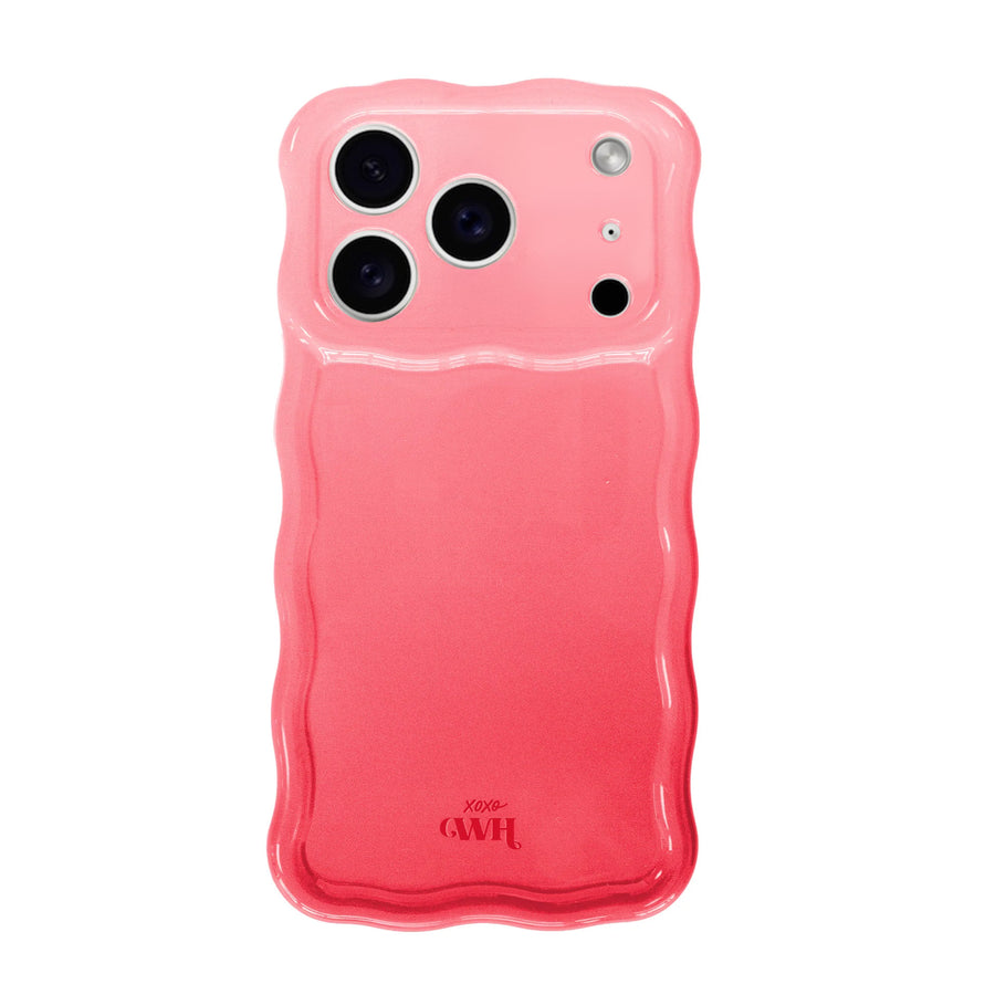 Glossy Wavy Case Watermelon Sugar - iPhone 17 Pro Max