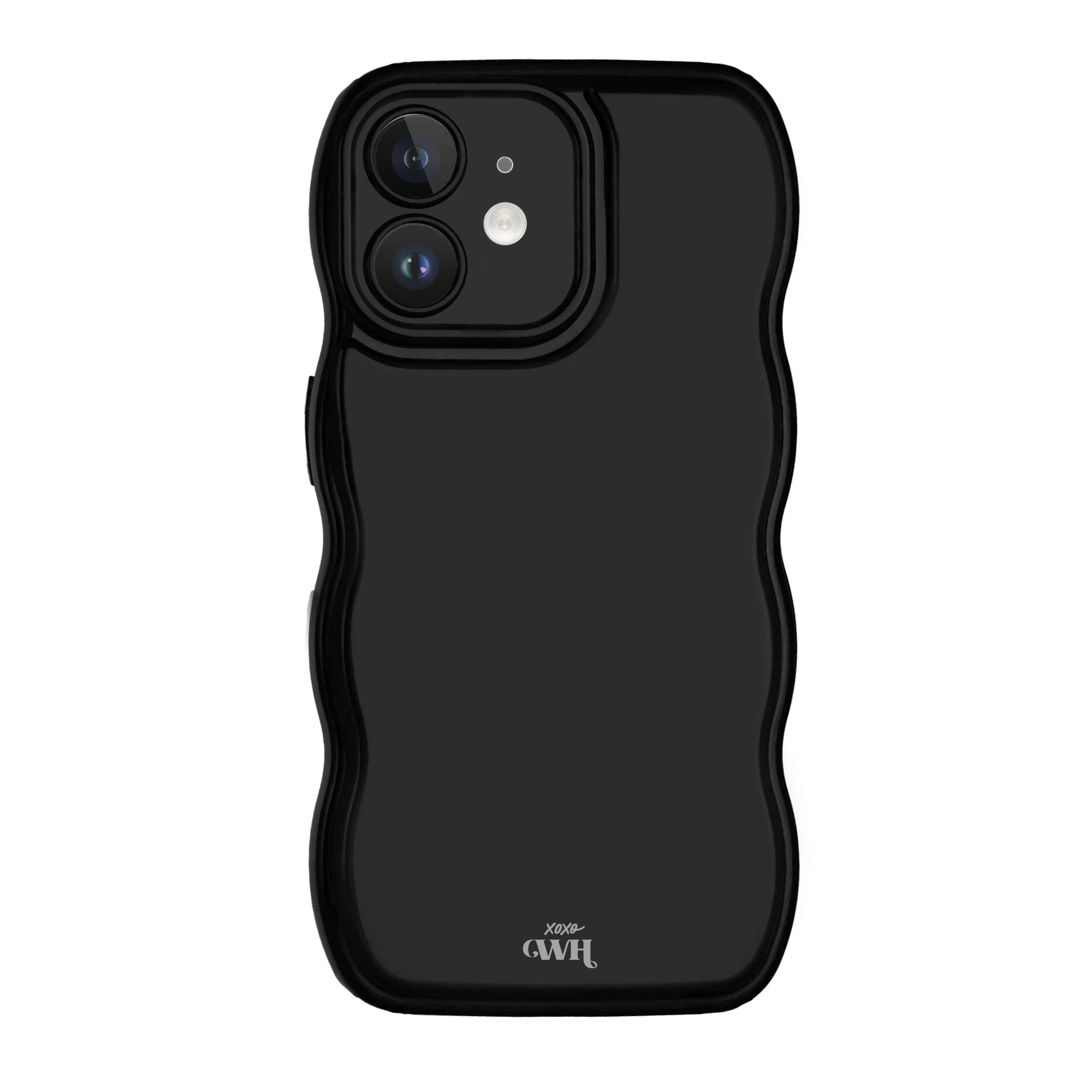 xoxo Wildhearts Glossy Wavy Case Black - iPhone 12