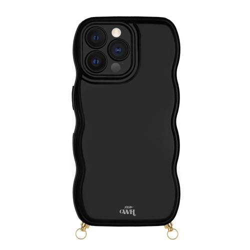 xoxo Wildhearts Glossy Wavy Cord Case (Black)