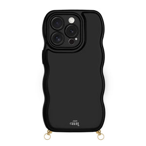 xoxo Wildhearts Glossy Wavy Cord Case (Black)