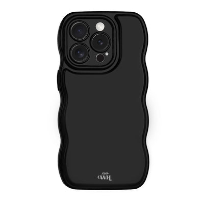 xoxo Wildhearts Glossy Wavy Case Black - iPhone 16 Pro Max