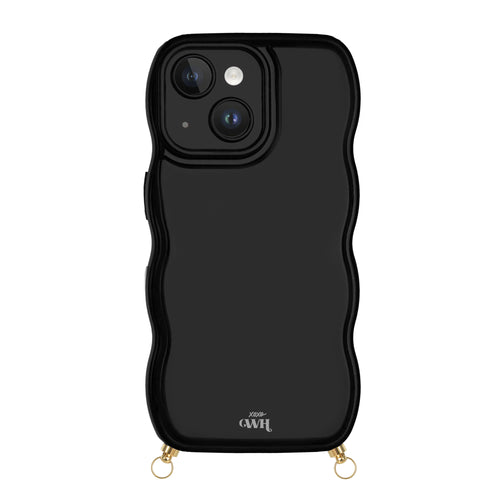 xoxo Wildhearts Glossy Wavy Cord Case (Black)