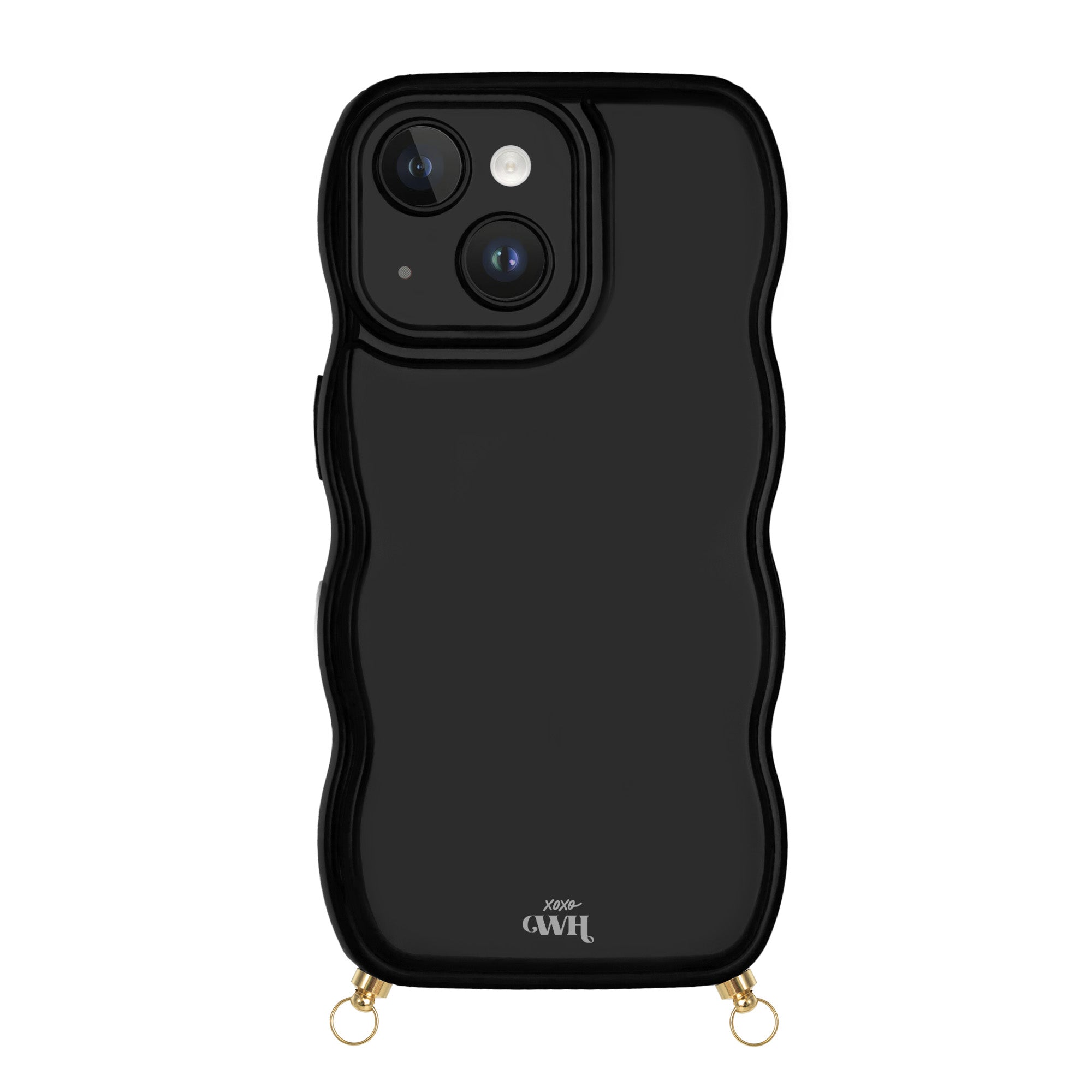 xoxo Wildhearts Glossy Wavy Cord Case (Black)