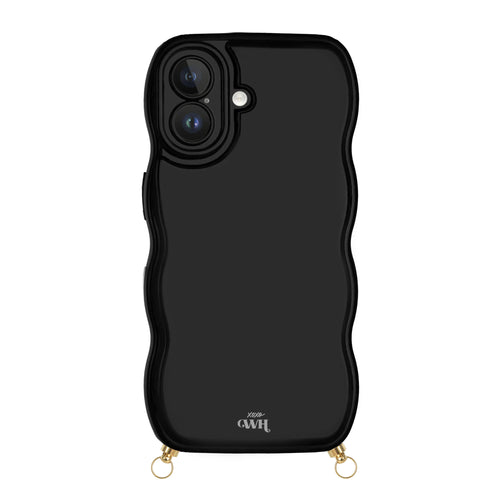 xoxo Wildhearts Glossy Wavy Cord Case (Black)