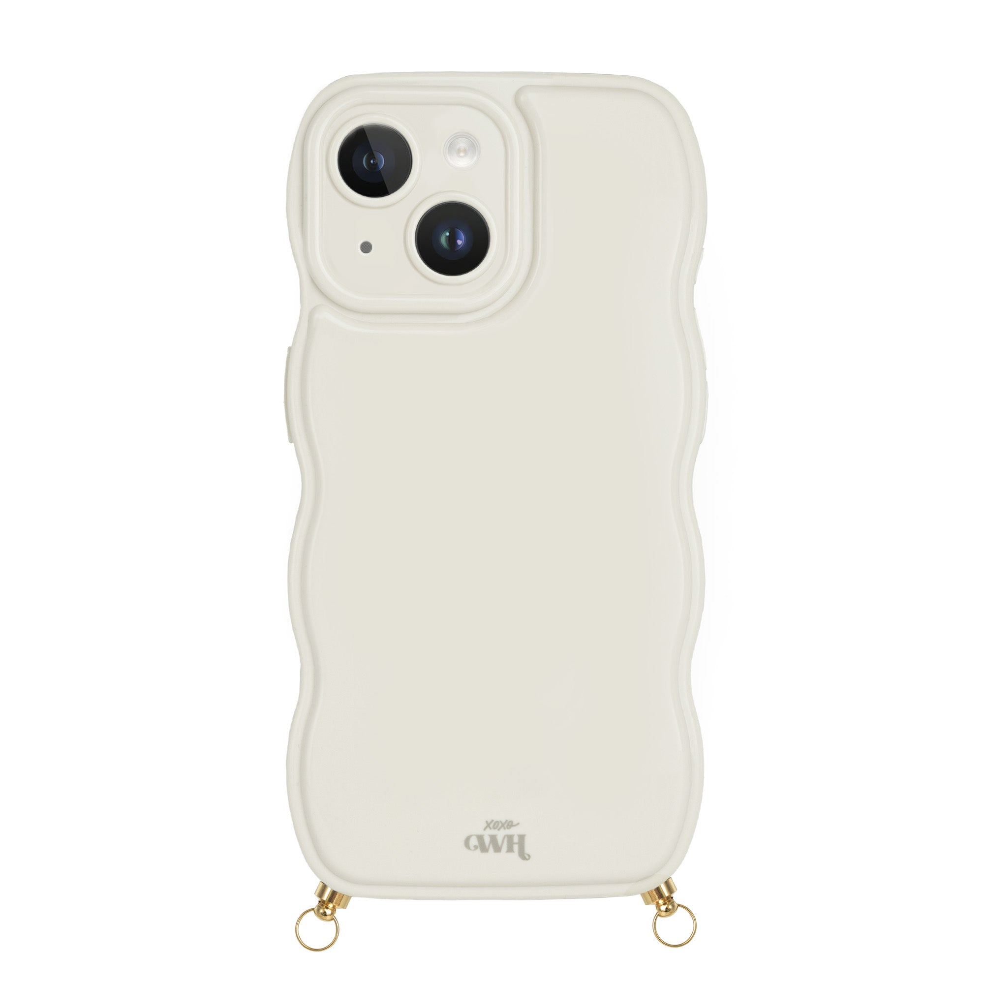 xoxo Wildhearts Glossy Wavy Cord Case (Beige)