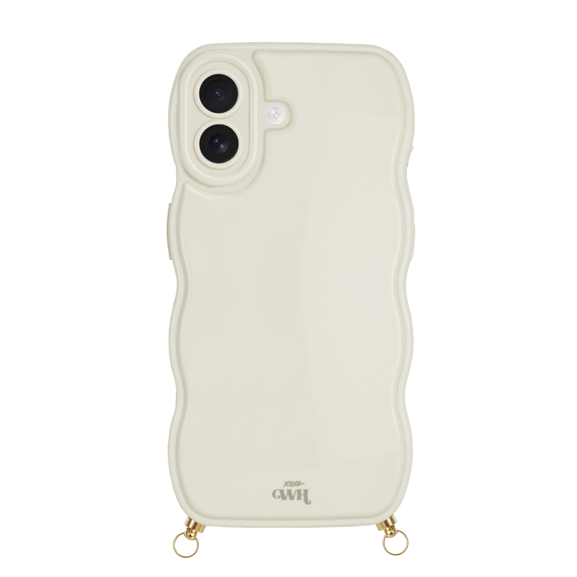 xoxo Wildhearts Glossy Wavy Cord Case (Beige)