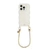 Glossy Wavy Cord Case Beige - Dreamy (short) - iPhone 14 Pro