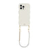 Glossy Wavy Cord Case Beige - Over The Moon (short) - iPhone 12 Pro