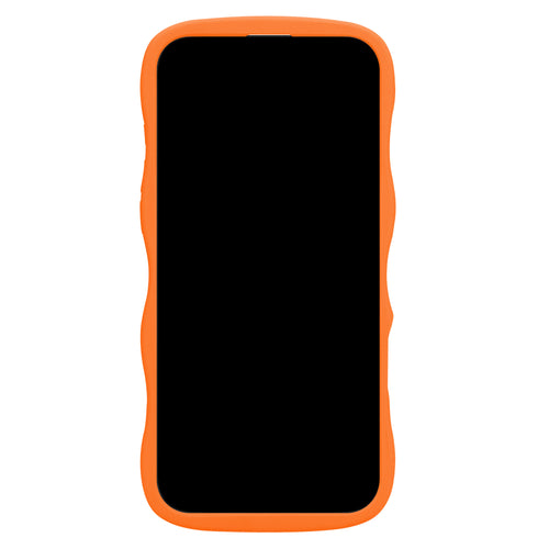 Silicone Wavy Case - Orange - iPhone 16 Pro