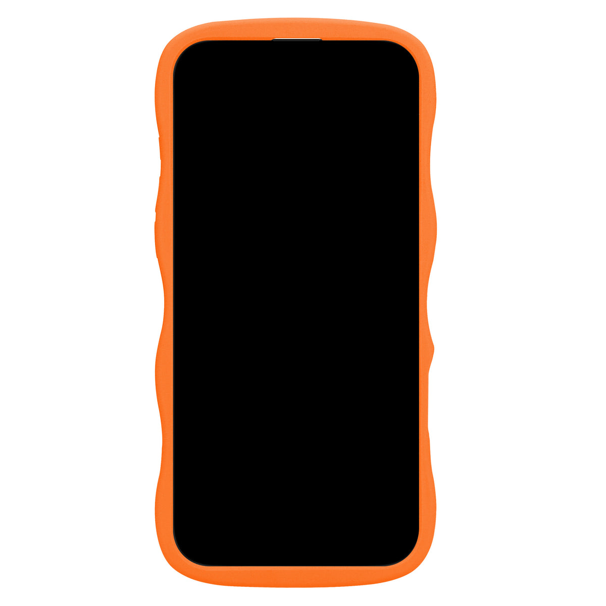 Silicone Wavy Case - Orange - iPhone 16 Pro