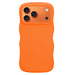 Silicone Wavy Case - Orange - iPhone 17 Pro