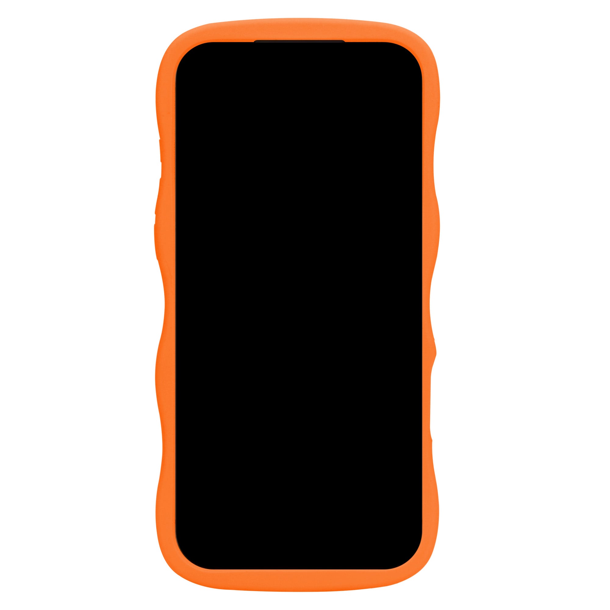 Silicone Wavy Case - Orange - iPhone 17 Pro