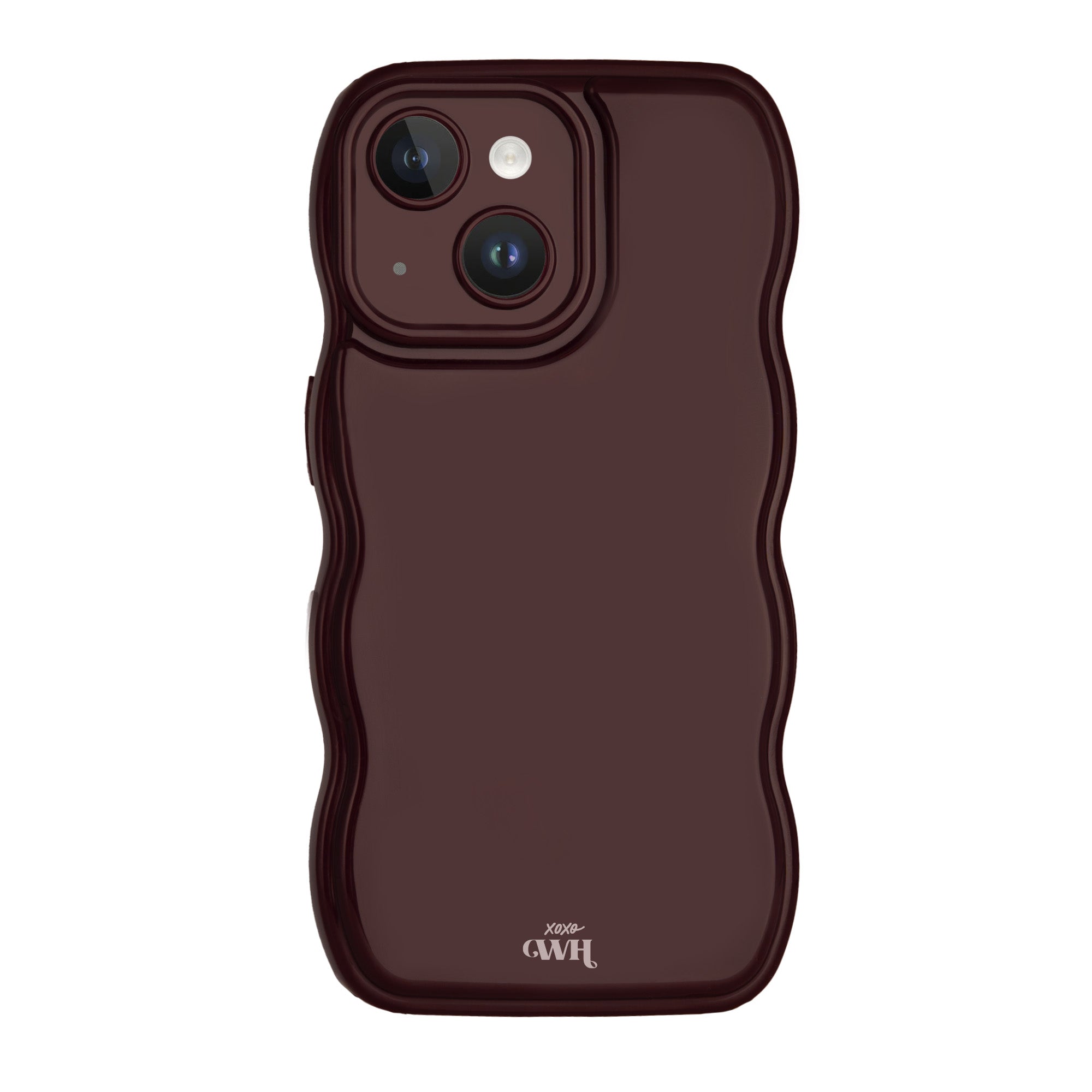 xoxo Wildhearts Glossy Wavy Case Burgundy xoxo Wildhearts Glossy Wavy Case Burgundy