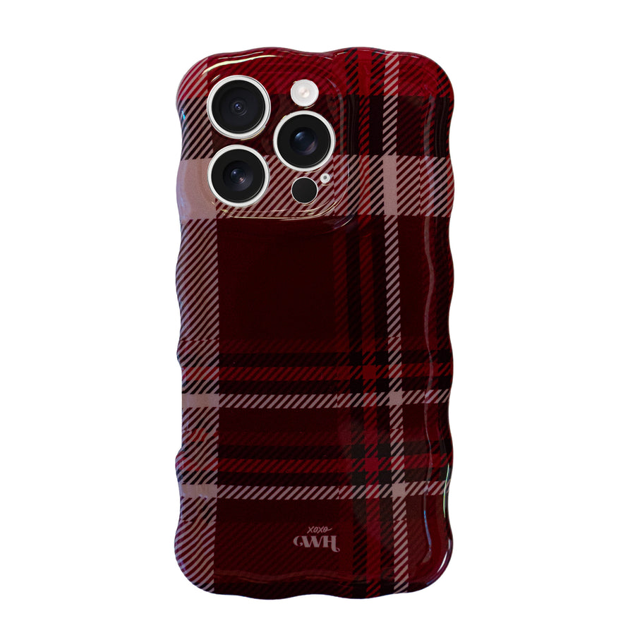 Glossy Wavy Case Winter Nights - iPhone 14 Pro