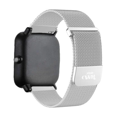 Amazfit GTS 2 - 2e - 2 Mini Milanees bandje (zilver)