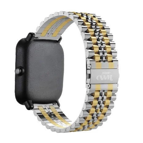 Amazfit GTS 3 steel strap (silver/gold)