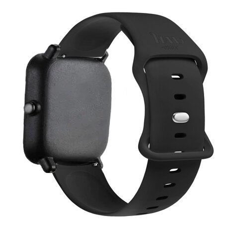 Amazfit GTS 3 silikonband schwarz