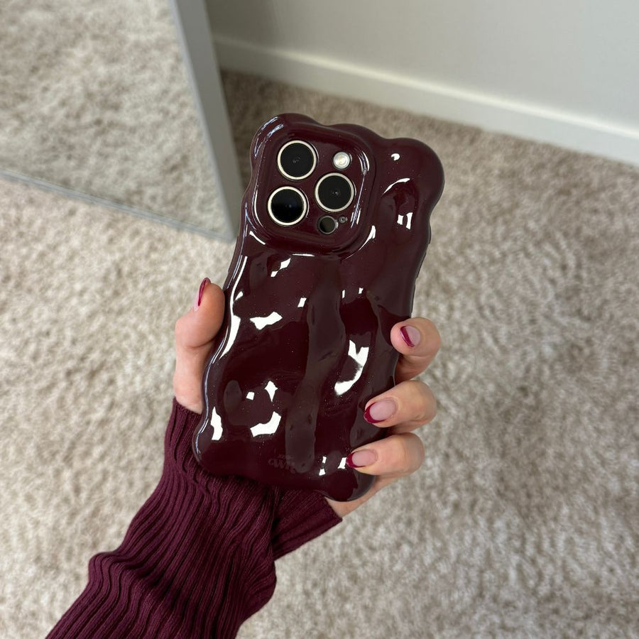 xoxo Wildhearts Bubbly Case Bordeaux