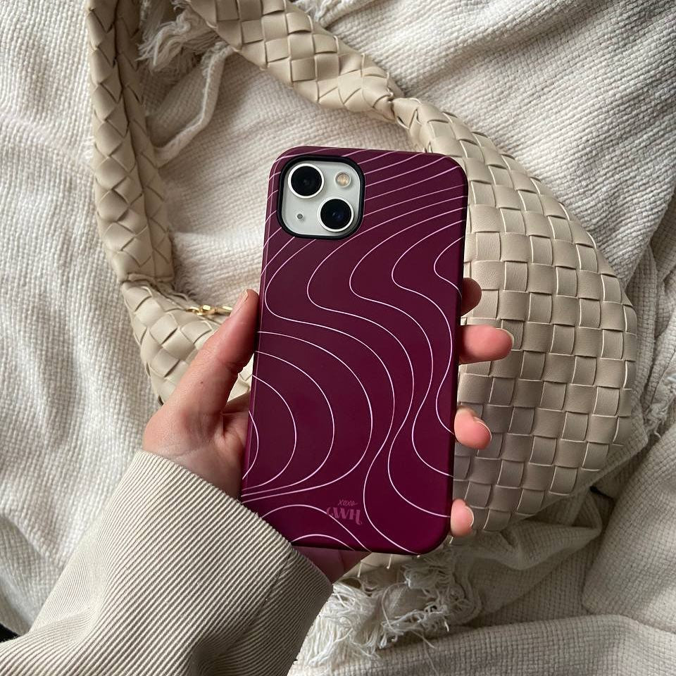 xoxo Wildhearts - Catching Flights Burgundy - iPhone 7/8 SE