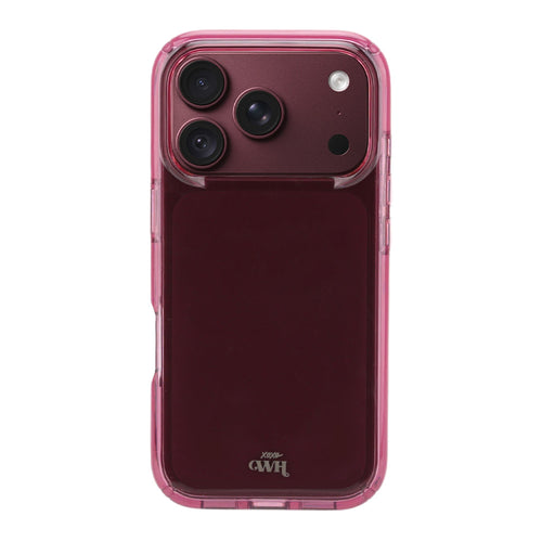 Clear Case Burgundy - iPhone 18 Pro