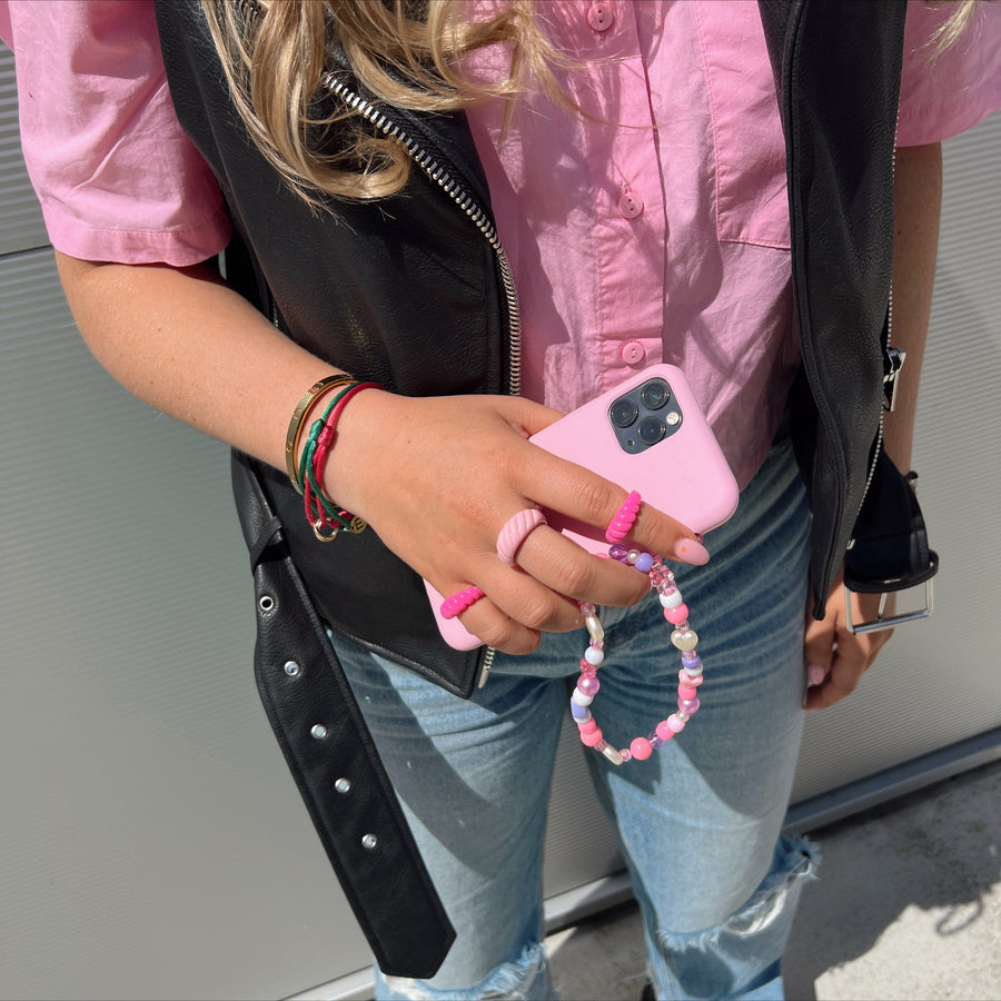 xoxo Wildhearts - iPhone 7/8/SE (2020/2022) - Colour Case Pink - iPhone Wildhearts Case
