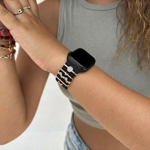 xoxo Wildhearts Watch Strap Charm - Butterfly (rose gold)