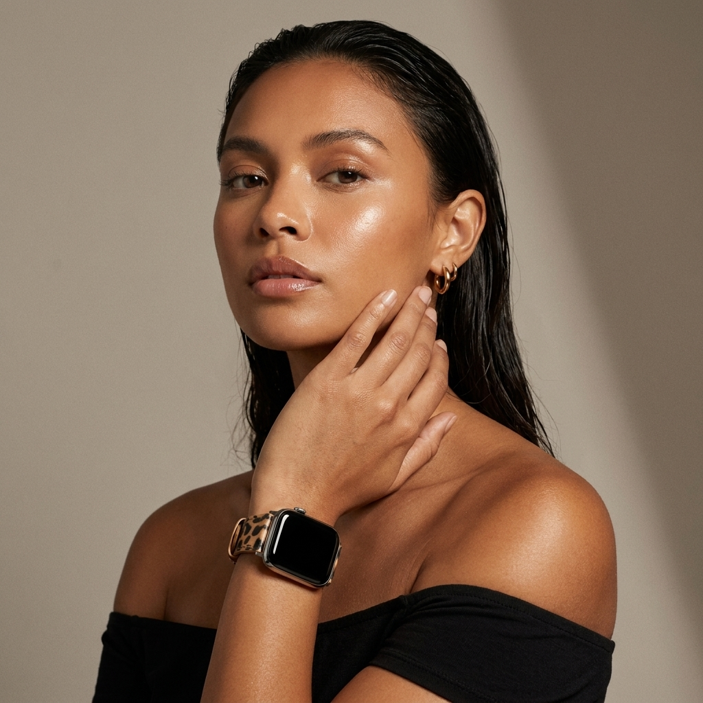 Apple Watch Lederarmband (leopard) - 38/40/41/42mm