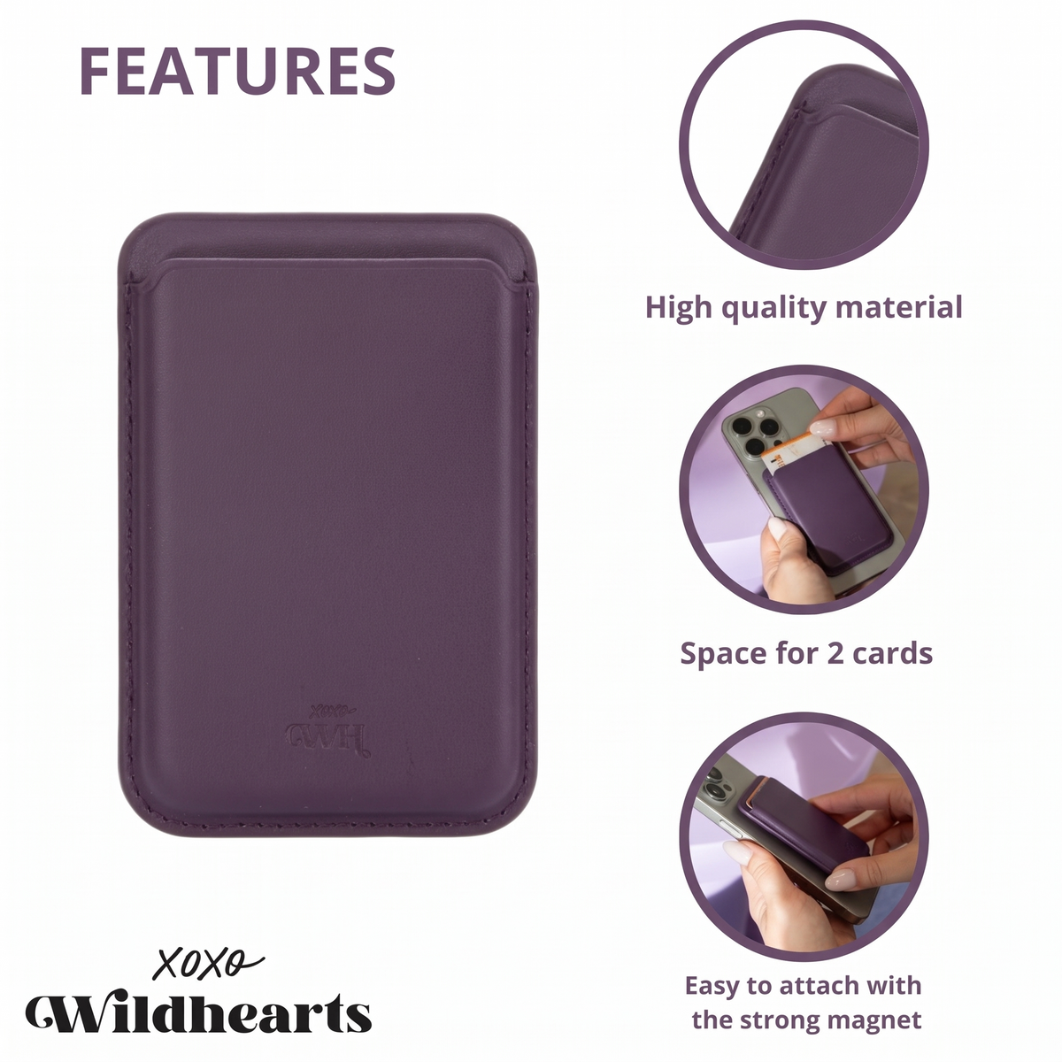 MagSafe Wallet (Burgundy)