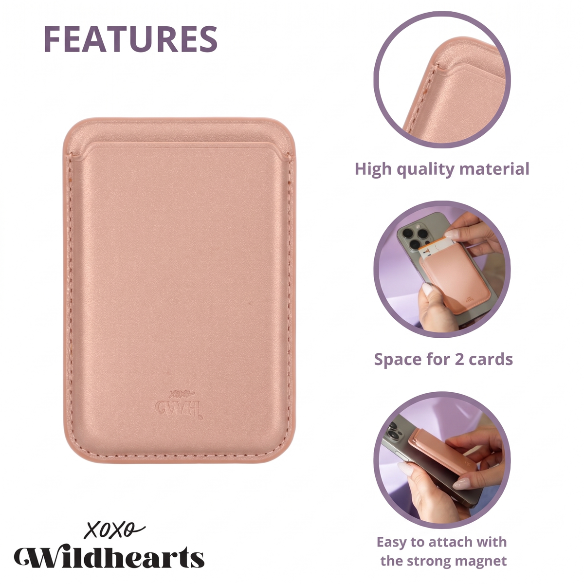 MagSafe Wallet (Rose Gold)