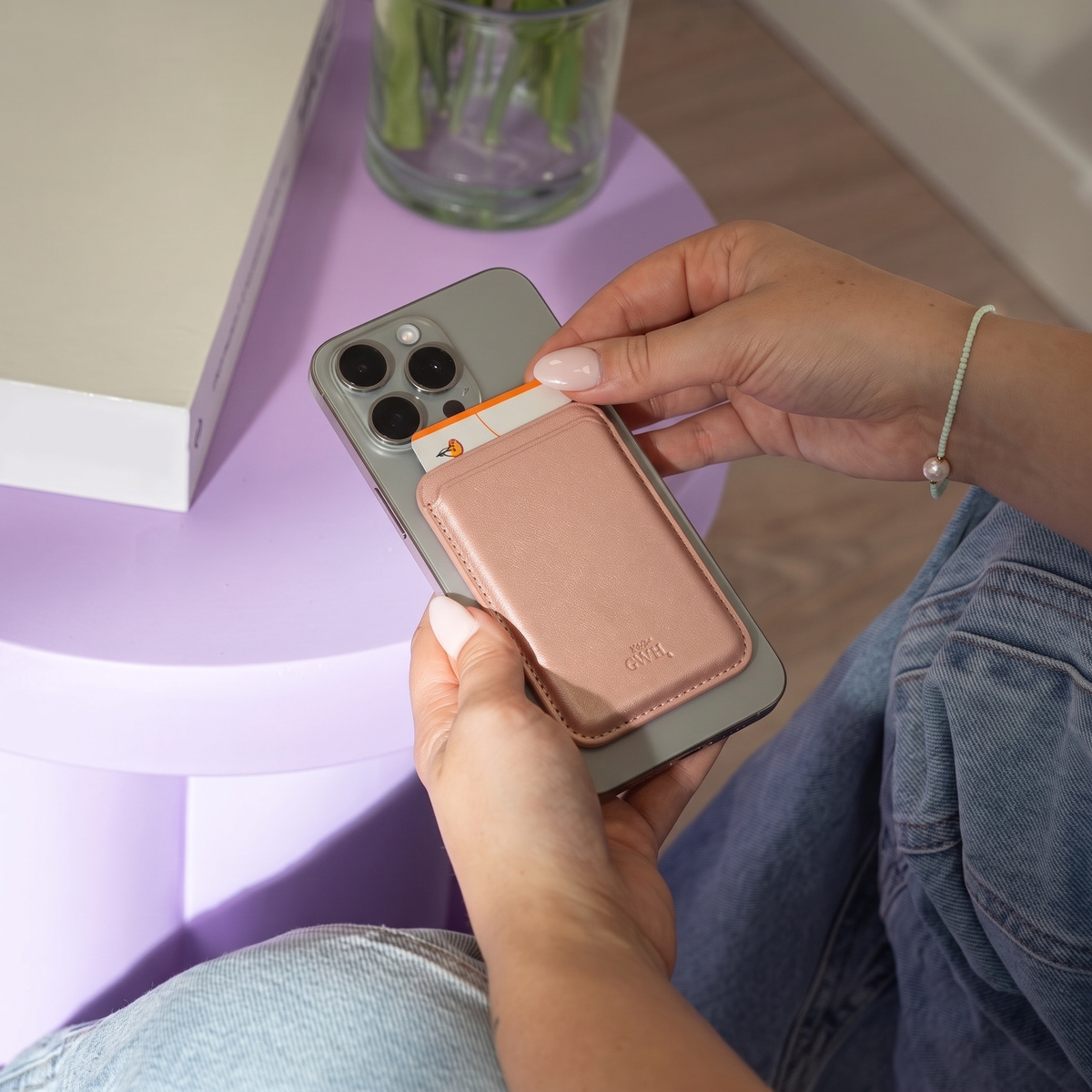 MagSafe Wallet (Rose Gold)