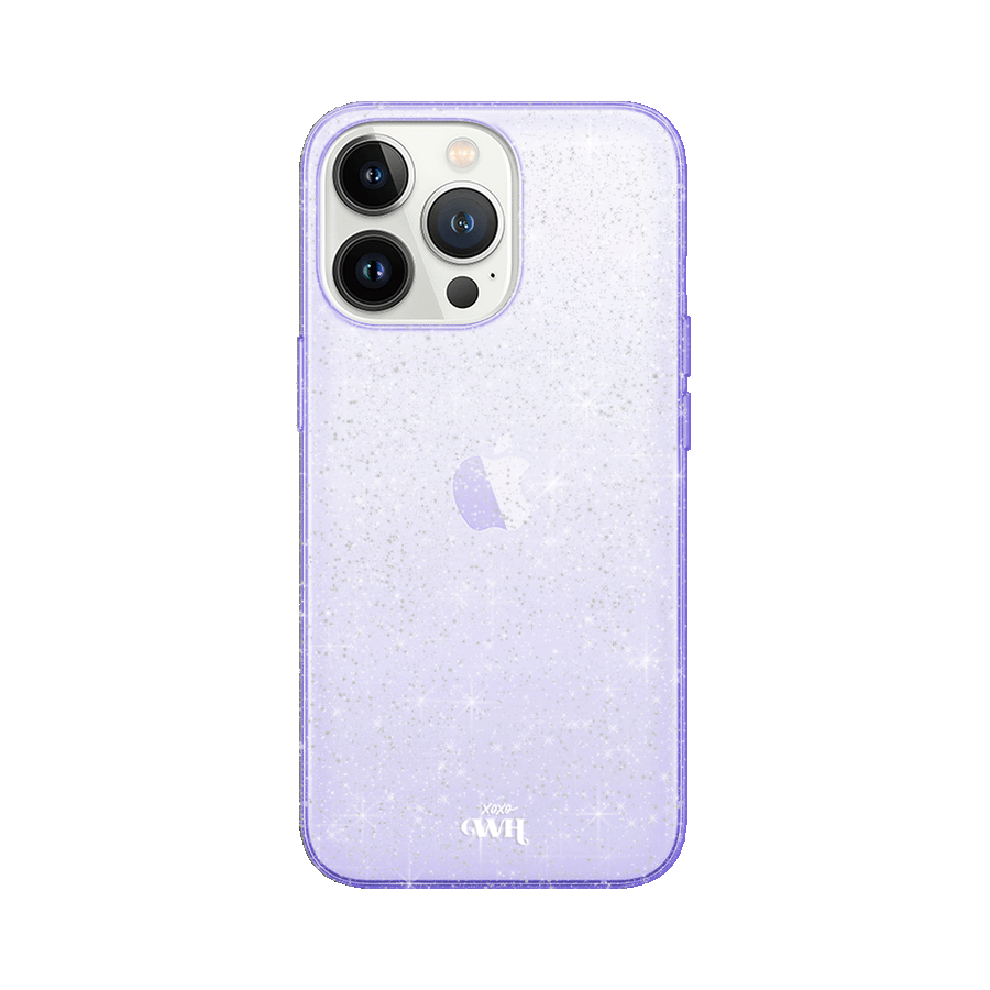 Sparkle Away Purple Personalized - iPhone 14 Pro