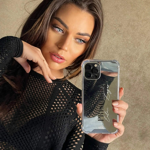 xoxo Wildhearts - iPhone 15 Plus - Personalized Mirror Case