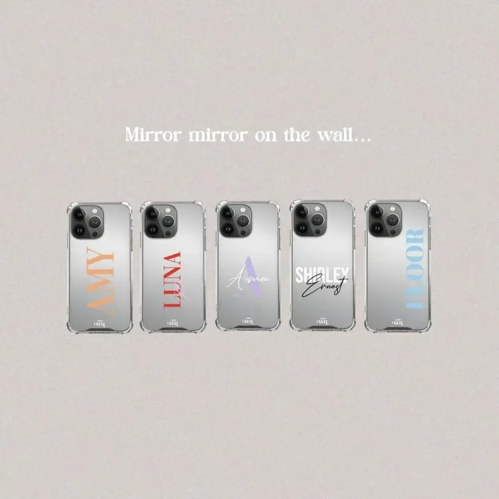 xoxo Wildhearts - iPhone 15 Plus - Personalized Mirror Case