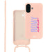 iPhone 16 - Pink Personalized Cord Case